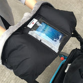 Baby Stroller Warm Gloves with Cell Phone Pocket